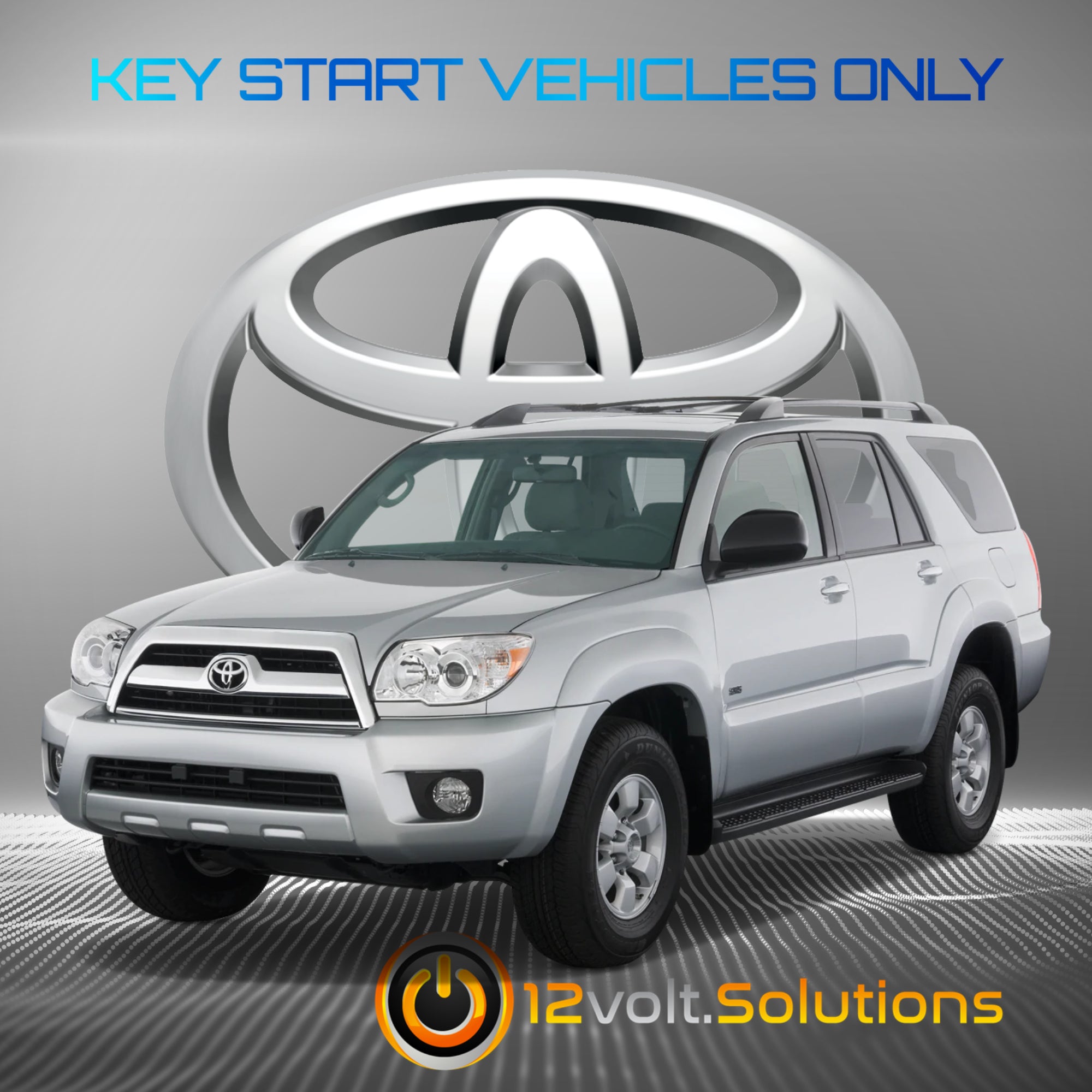2003 2009 Toyota 4Runner Plug Play Remote Start Kit 12Volt