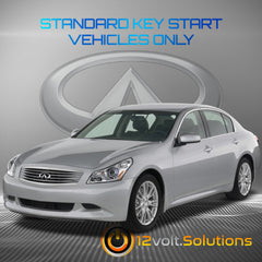 Infiniti G35 Remote Start Plug and Play Kit-12Volt.Solutions