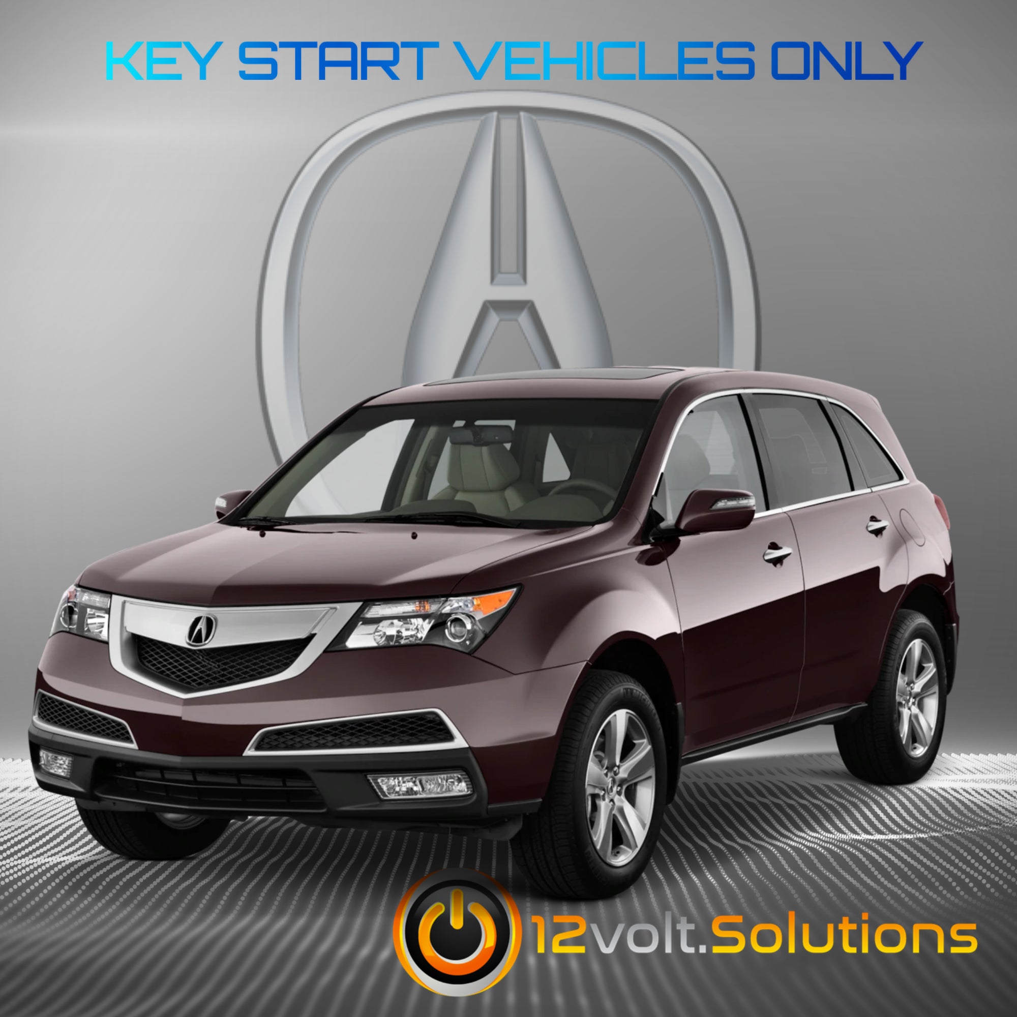 2007-2013 Acura MDX Plug & Play Remote Start Kit (standard key)-12Volt.Solutions