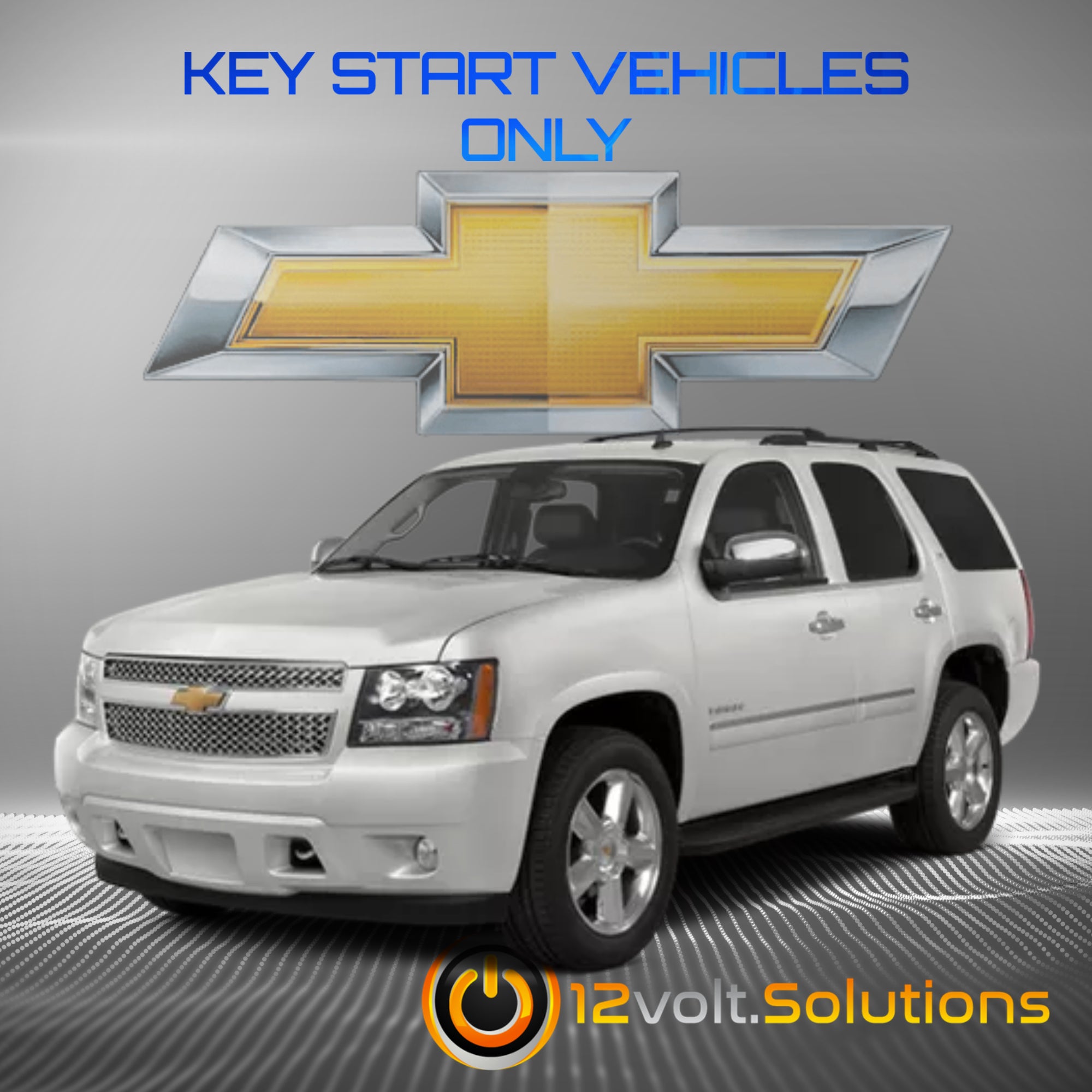 2007-2014 Chevrolet Tahoe Plug & Play Remote Start Kit (Key Start)-12Volt.Solutions