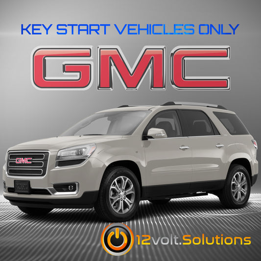 2007-2016 GMC Acadia Plug & Play Remote Start Kit (Key Start)-12Volt.Solutions