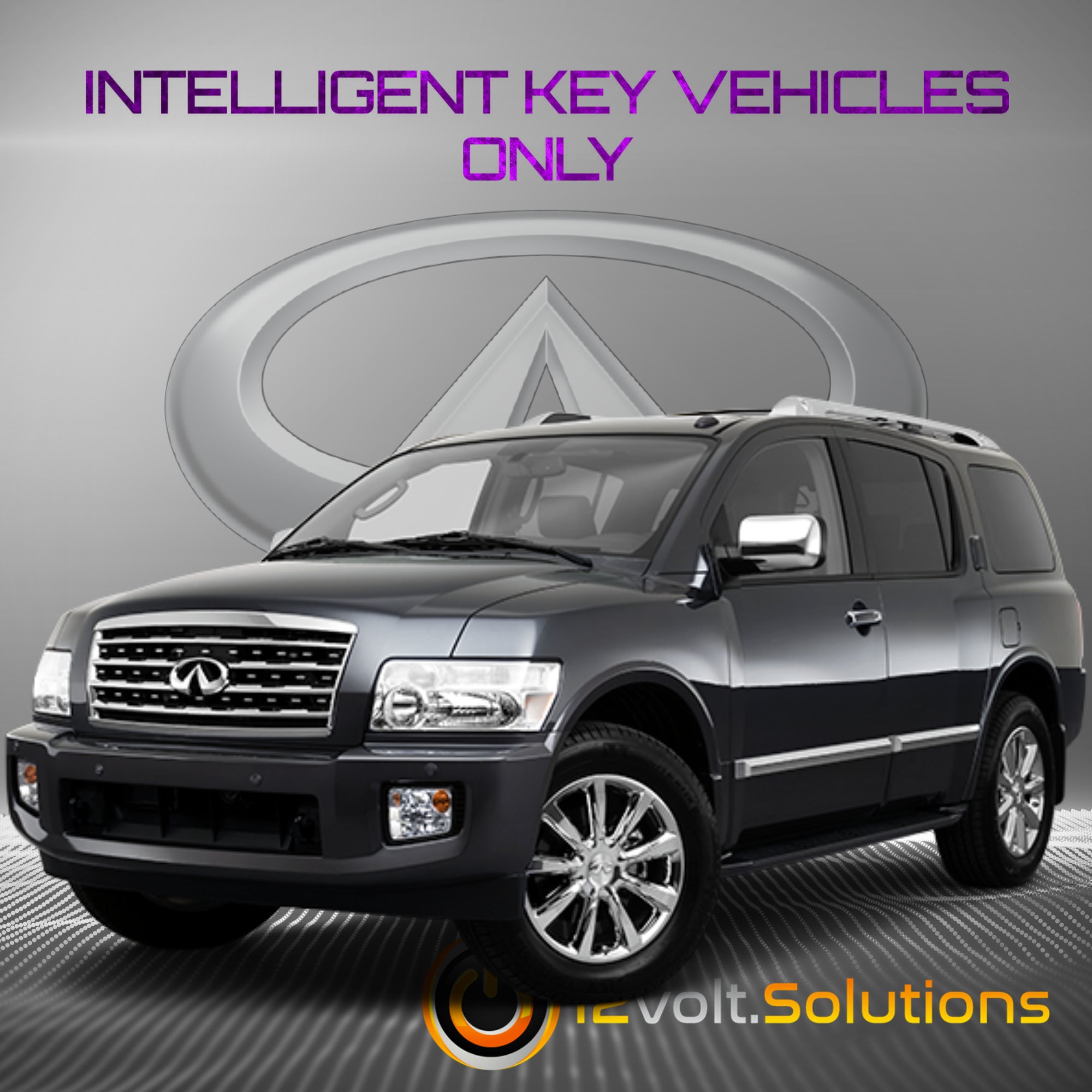 2008-2010 Infiniti QX56 Remote Start Plug and Play Kit (Intelligent Key)-12Volt.Solutions