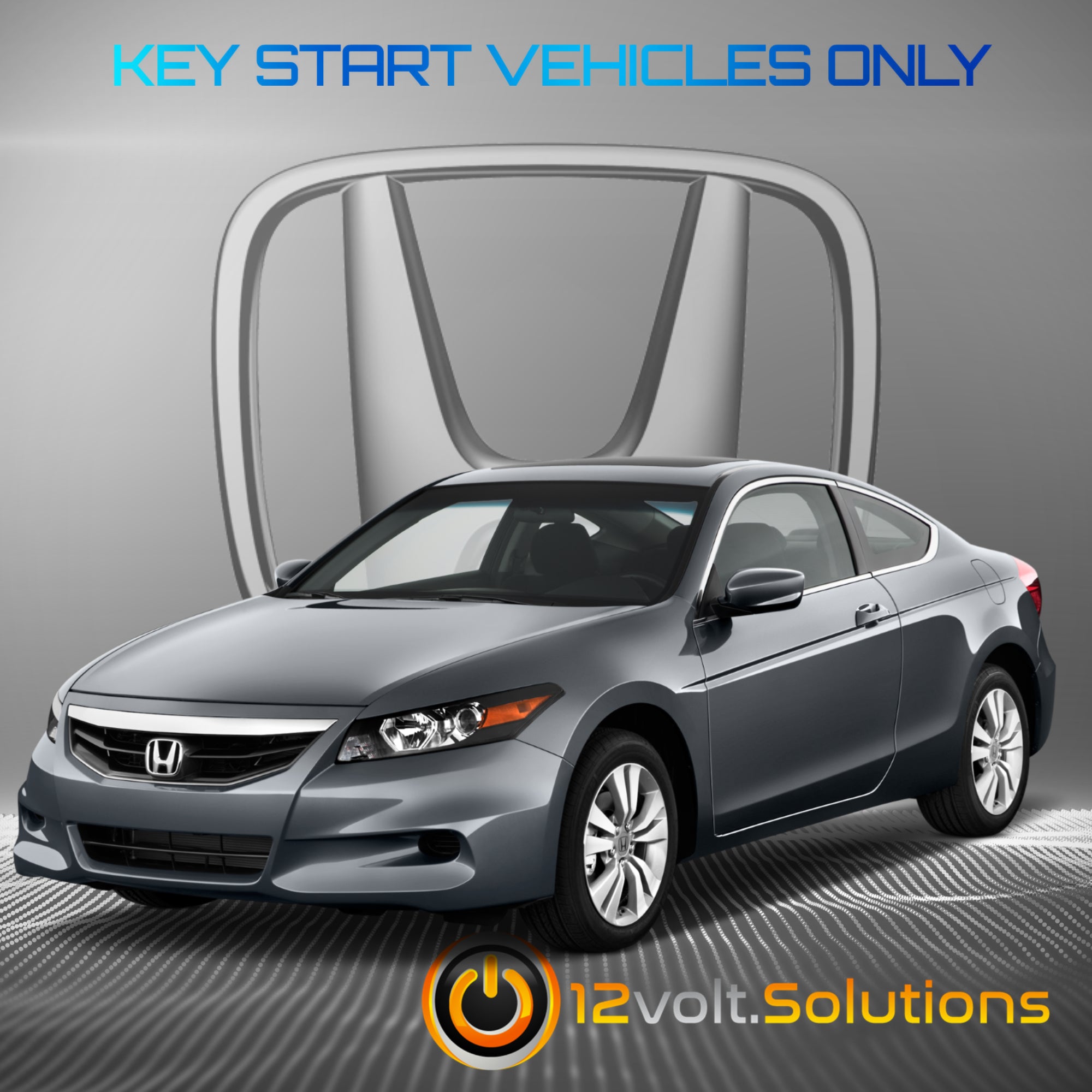 2008 2012 Honda Accord Plug Play Remote Start Kit standard key 2008 Standard Kit Long Range Remotes App Module