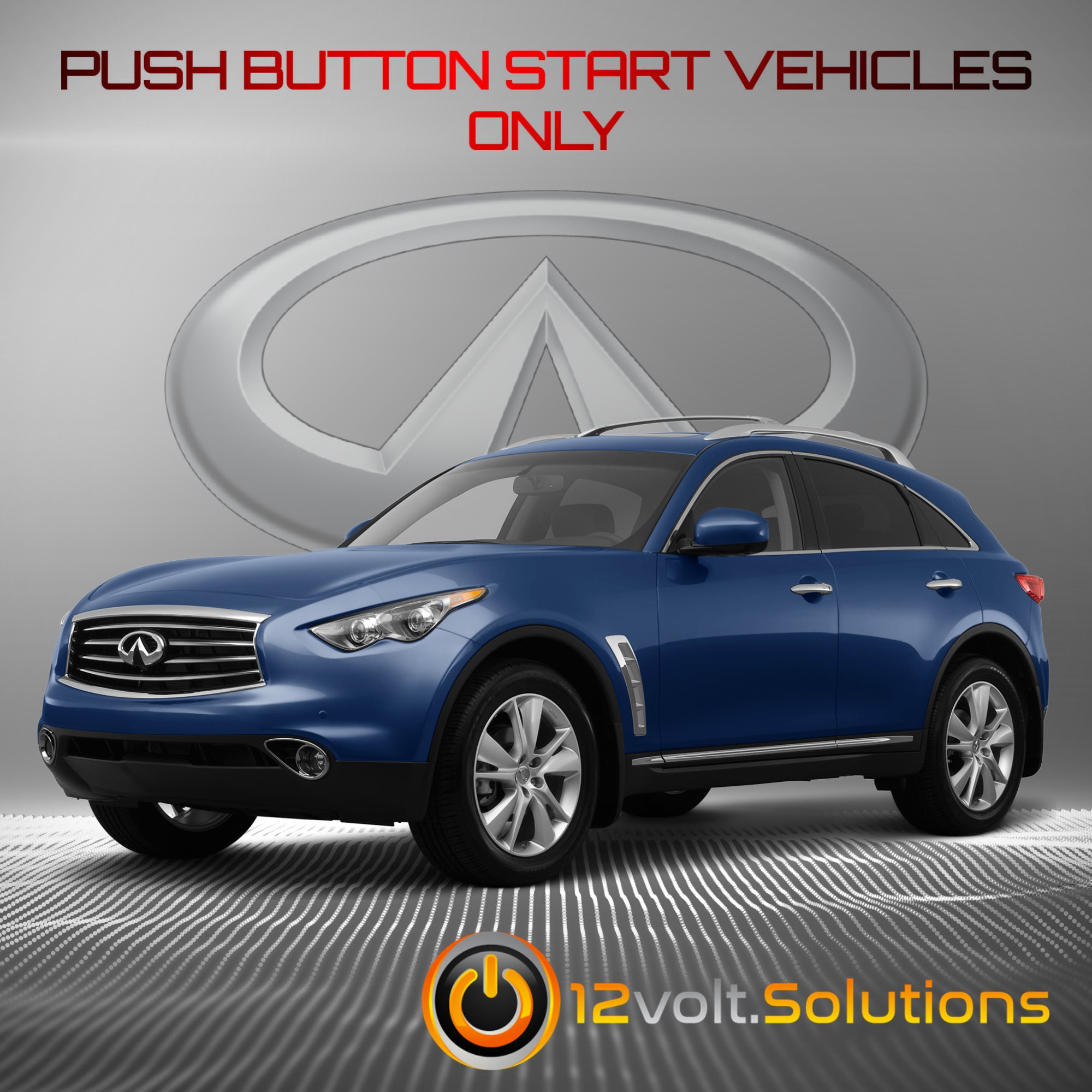2008-2012 Infiniti EX35 Remote Start Plug & Play Kit (Push Button Start)-12Volt.Solutions