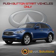 2008-2012 Infiniti EX35 Remote Start Plug & Play Kit (Push Button Start)-12Volt.Solutions