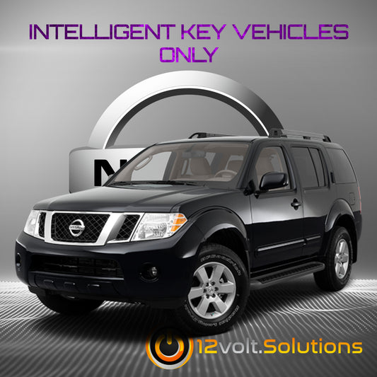2008-2012 Nissan Pathfinder Remote Start Plug and Play Kit (Intelligent Key)-12Volt.Solutions
