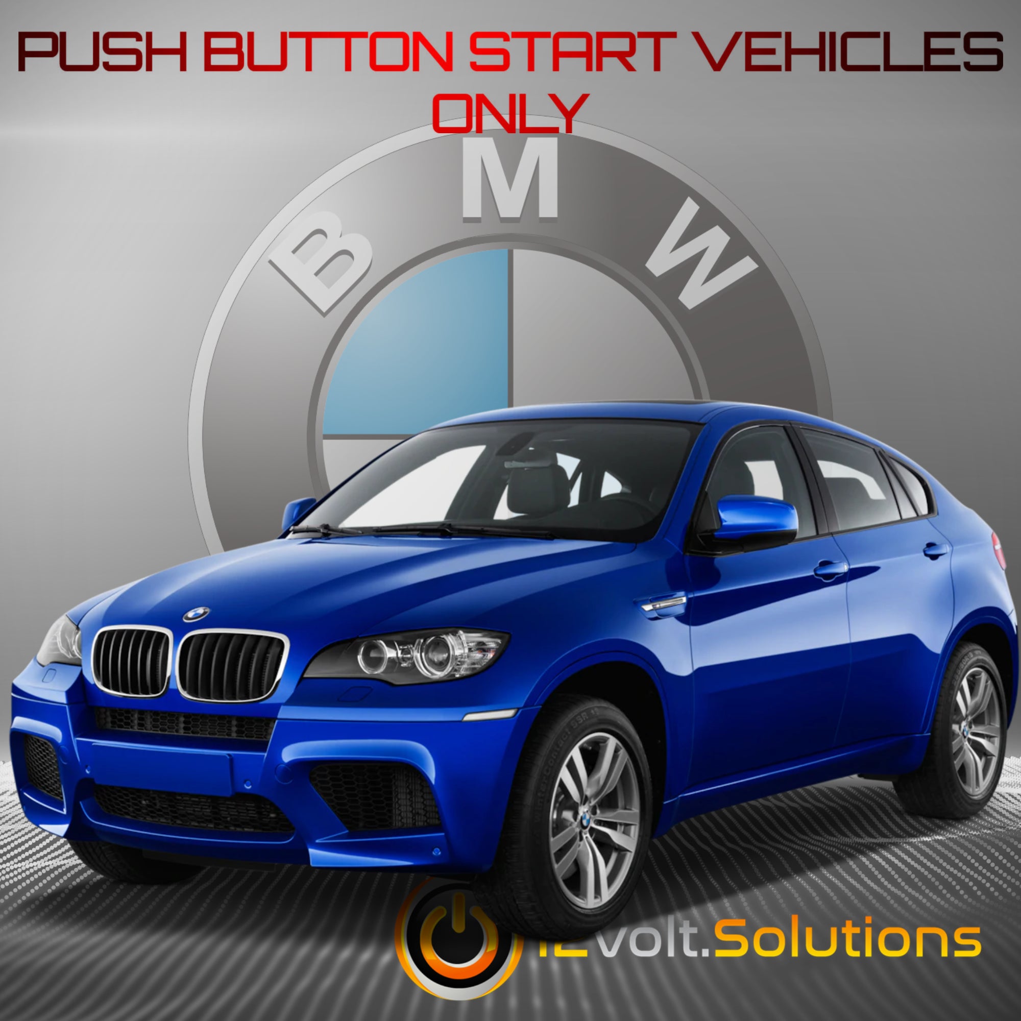 2008 2014 BMW X6 Plug and Play Remote Start Kit Push Button