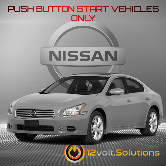 2009-2014 Nissan Maxima Remote Start Plug and Play Kit (Push Button Start)-12Volt.Solutions