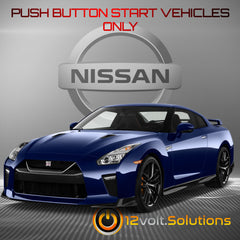 2009-2018 Nissan GT-R Remote Start Plug and Play Kit (Push Button Start)-12Volt.Solutions