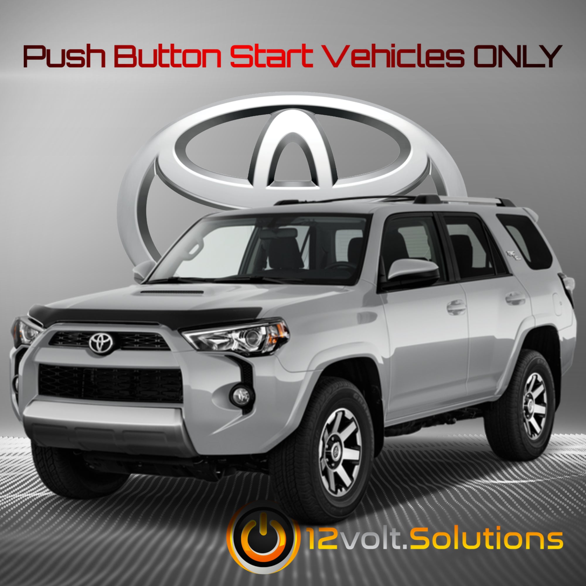 2010 2019 Toyota 4Runner Plug Play Remote Start Kit Push
