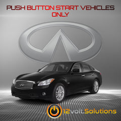 2011-2013 Infiniti M35h Remote Start Plug and Play Kit (Push Button Start)-12Volt.Solutions