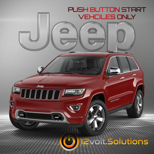 2011-2013 Jeep Grand Cherokee Plug & Play Remote Start Kit (Push Button Start)-12Volt.Solutions