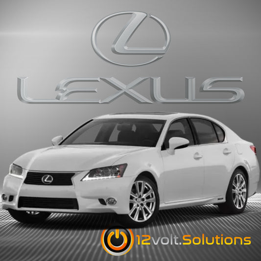 2013-2015 Lexus GS450h Plug & Play Remote Start Kit (Push Button Start)-12Volt.Solutions