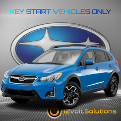 2013-2017 Subaru XV Crosstrek Plug & Play Remote Start Kit (Key Start)-12Volt.Solutions