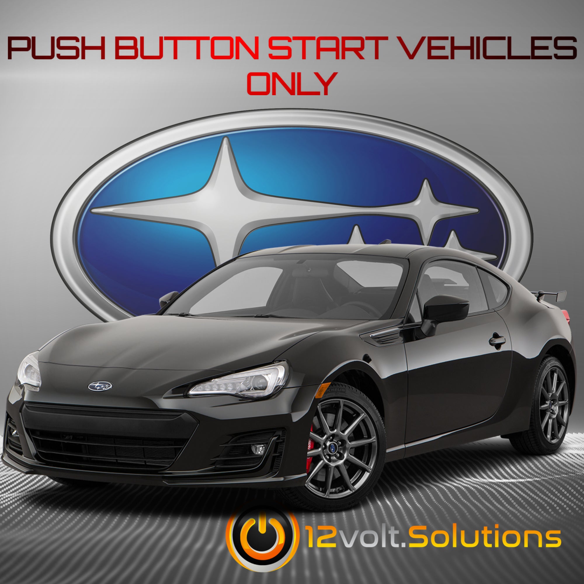 2013-2020 Subaru BRZ Plug and Play Remote Start Kit (Push Button Start)-12Volt.Solutions