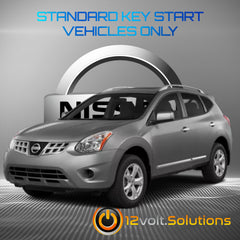 2014-2015 Nissan Rogue Select Remote Start Plug and Play Kit (Standard Key)-12Volt.Solutions