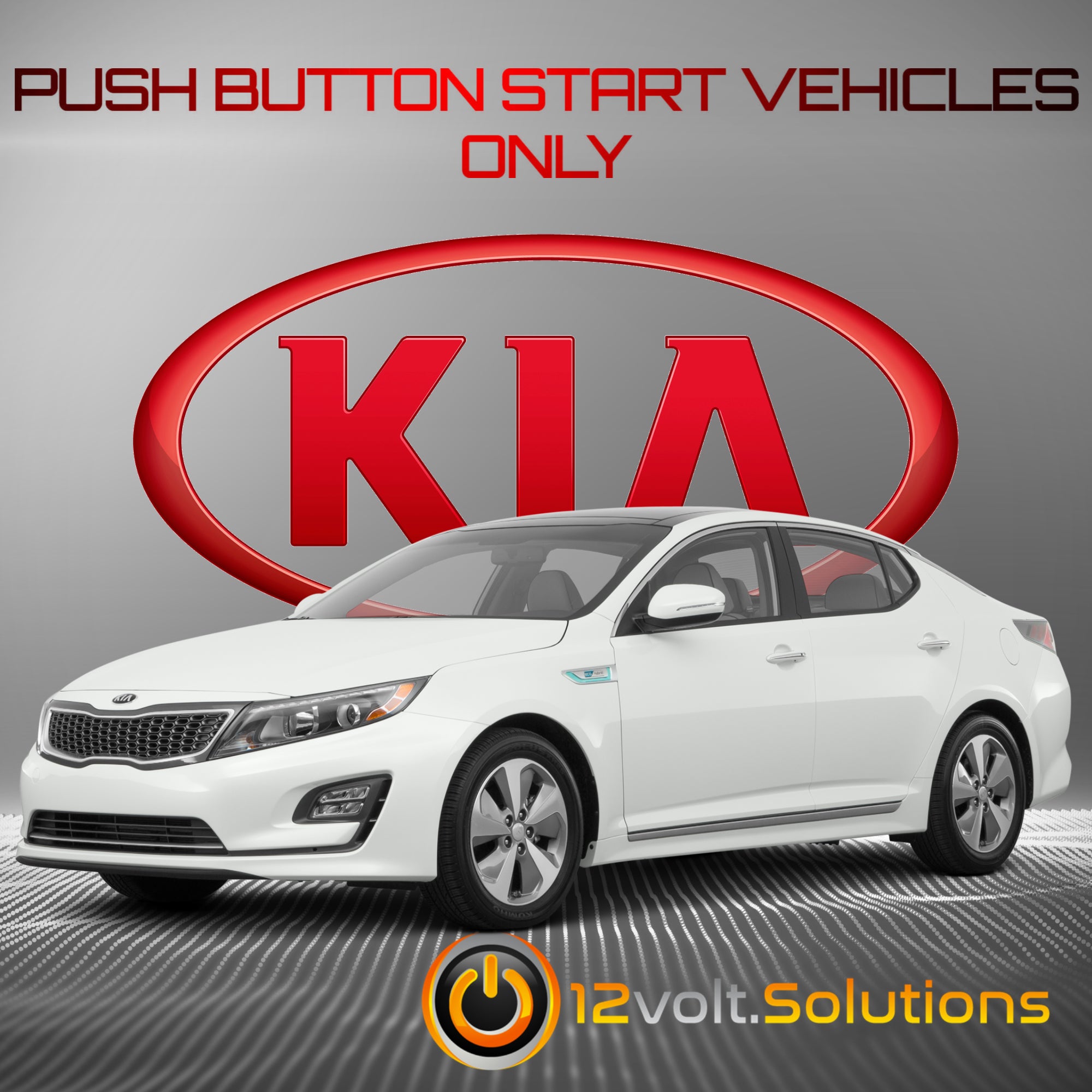 2014-2016 Kia Optima HYBRID Remote Start Plug and Play Kit (Push Button Start)-12Volt.Solutions