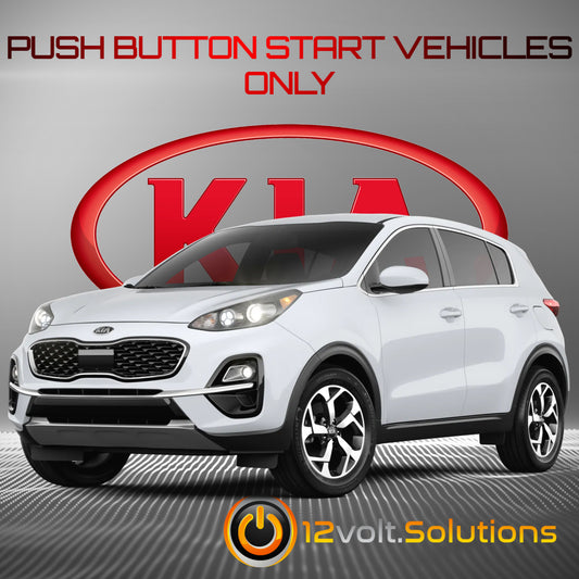 2014-2016 Kia Sportage Remote Start Plug and Play Kit (Push Button Start)-12Volt.Solutions