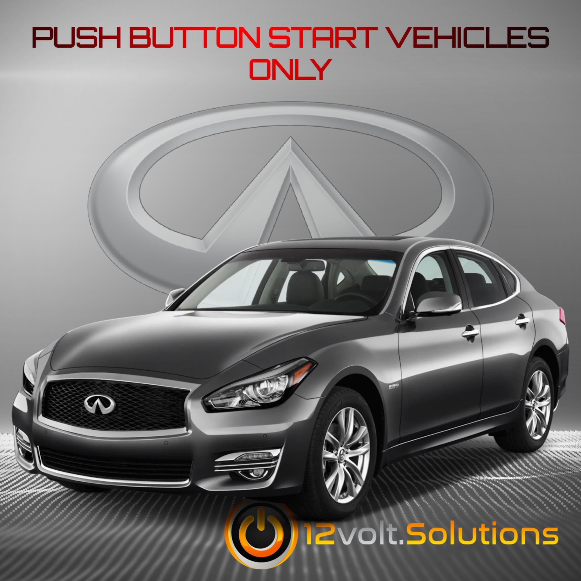 2014-2019 Infiniti Q70/Q70L Remote Start Plug and Play Kit (Push Button Start)-12Volt.Solutions