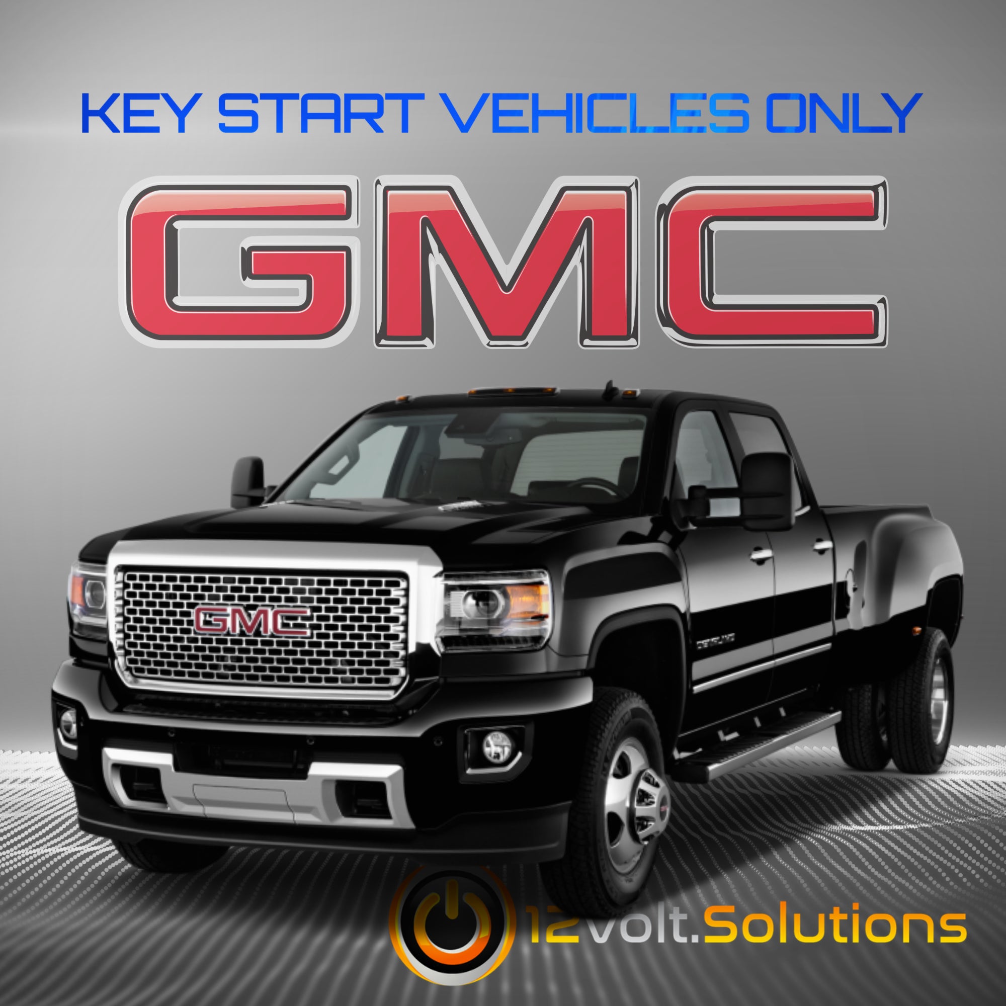 2014 GMC Sierra 2500/3500 Plug & Play Remote Start Kit (Key Start)-12Volt.Solutions