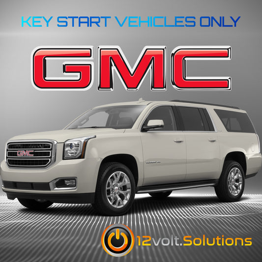 2015-2016 GMC Yukon Plug & Play Remote Start Kit (Key Start)-12Volt.Solutions