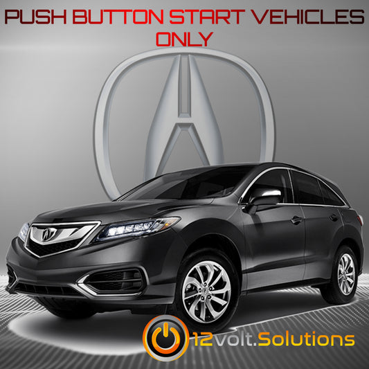 2016-2018 Acura RDX Plug & Play Remote Start Kit (Push Button Start)-12Volt.Solutions