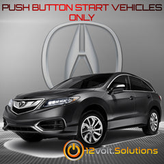 2016-2018 Acura RDX Plug & Play Remote Start Kit (Push Button Start)-12Volt.Solutions