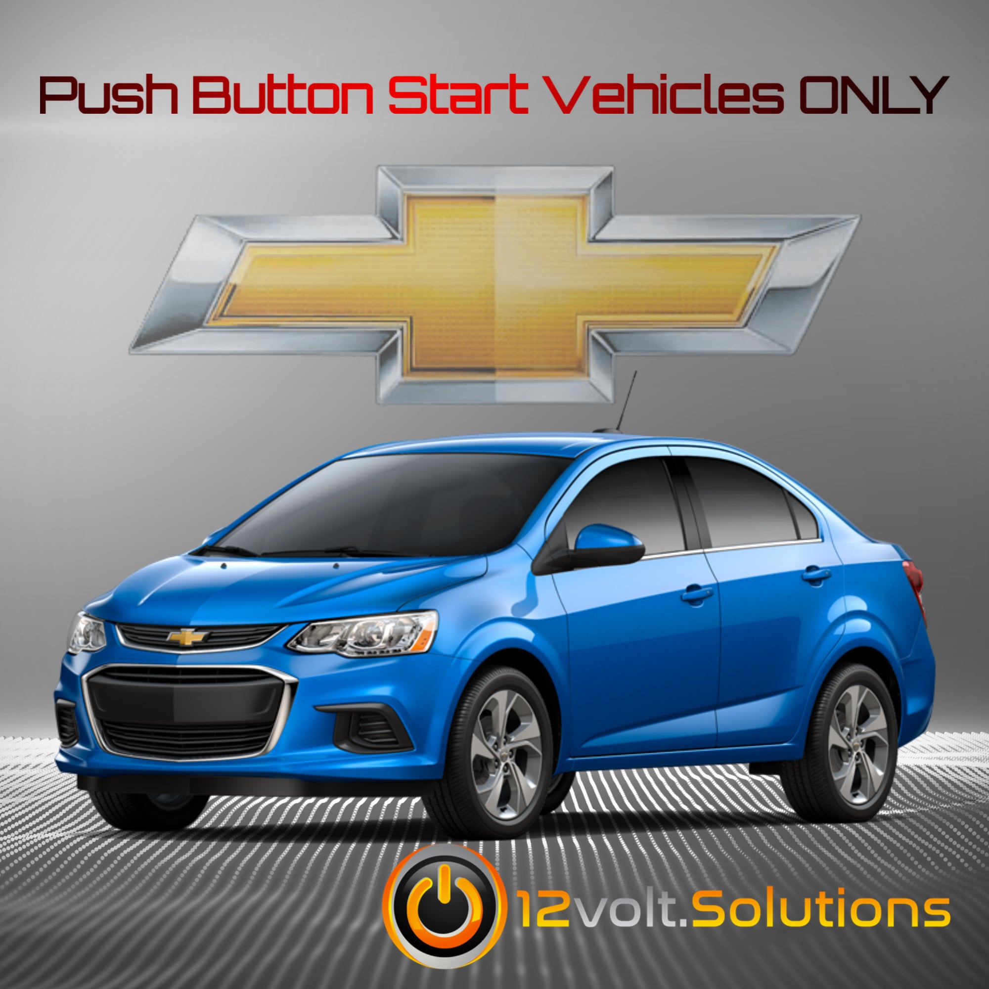 2017-2020 Chevrolet Sonic Plug and Play Remote Start Kit (Push Button Start)-12Volt.Solutions