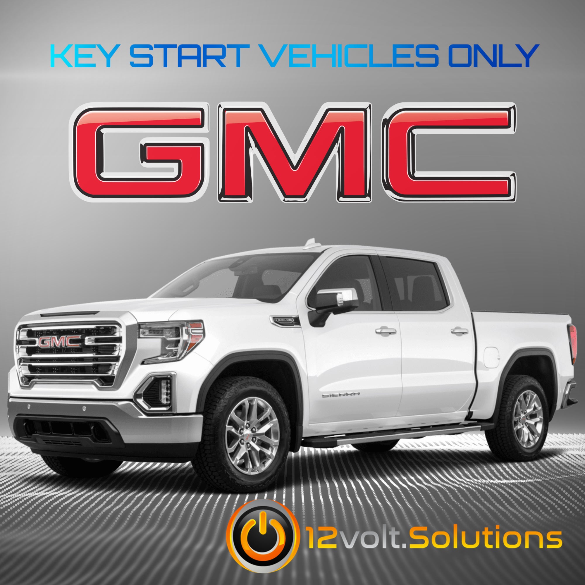 2017-2020 GMC Sierra 1500 Plug & Play Remote Start Kit (Key Start)-12Volt.Solutions