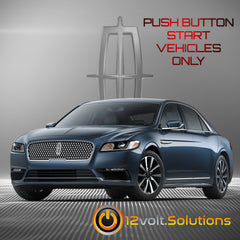 2017-2020 Lincoln Continental Remote Start Plug & Play Kit (Push Button Start)-12Volt.Solutions