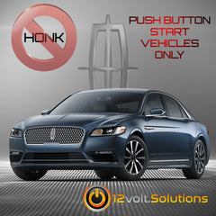 2017-2020 Lincoln Continental Remote Start Plug & Play Kit (Push Button Start)-12Volt.Solutions