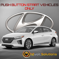 2017-2022 Hyundai IONIQ Hybrid Remote Start Plug and Play Kit (Push Button Start)-12Volt.Solutions