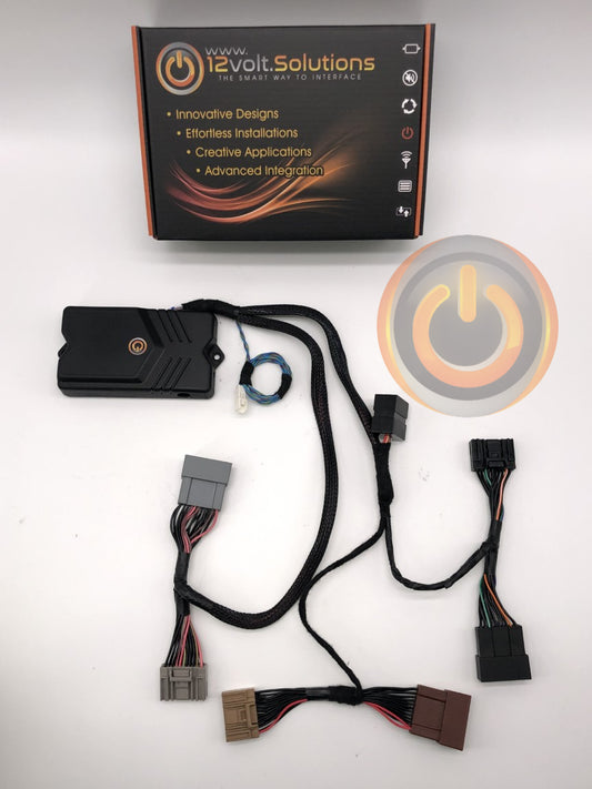 2017-2022 Hyundai IONIQ Hybrid Remote Start Plug and Play Kit (Push Button Start)-12Volt.Solutions