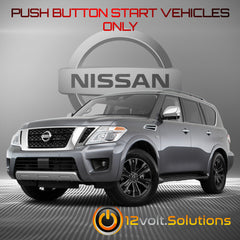 2017-2022 Nissan Armada Remote Start Plug and Play Kit (Push Button Start)-12Volt.Solutions