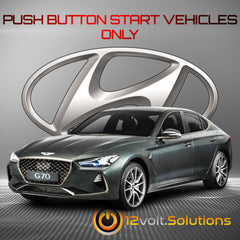 2018-2020 Genesis G80 Sport Remote Start Plug and Play Kit (Push Button Start)-12Volt.Solutions