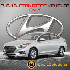 2018-2021 Hyundai Accent Remote Start Plug and Play Kit (Push Button Start)-12Volt.Solutions