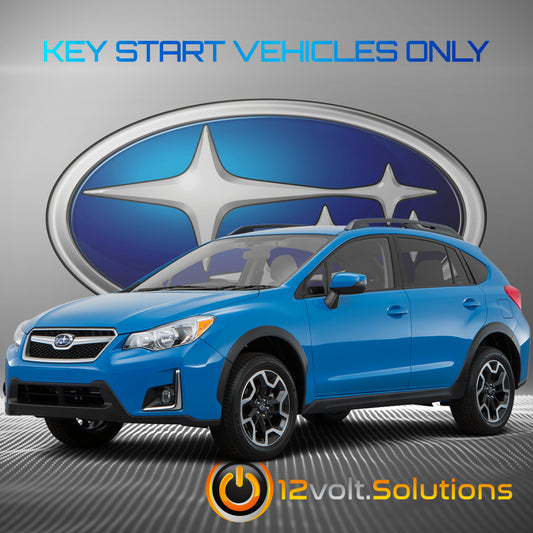 2018-2021 Subaru Crosstrek Plug and Play Remote Start Kit (Key Start)-12Volt.Solutions