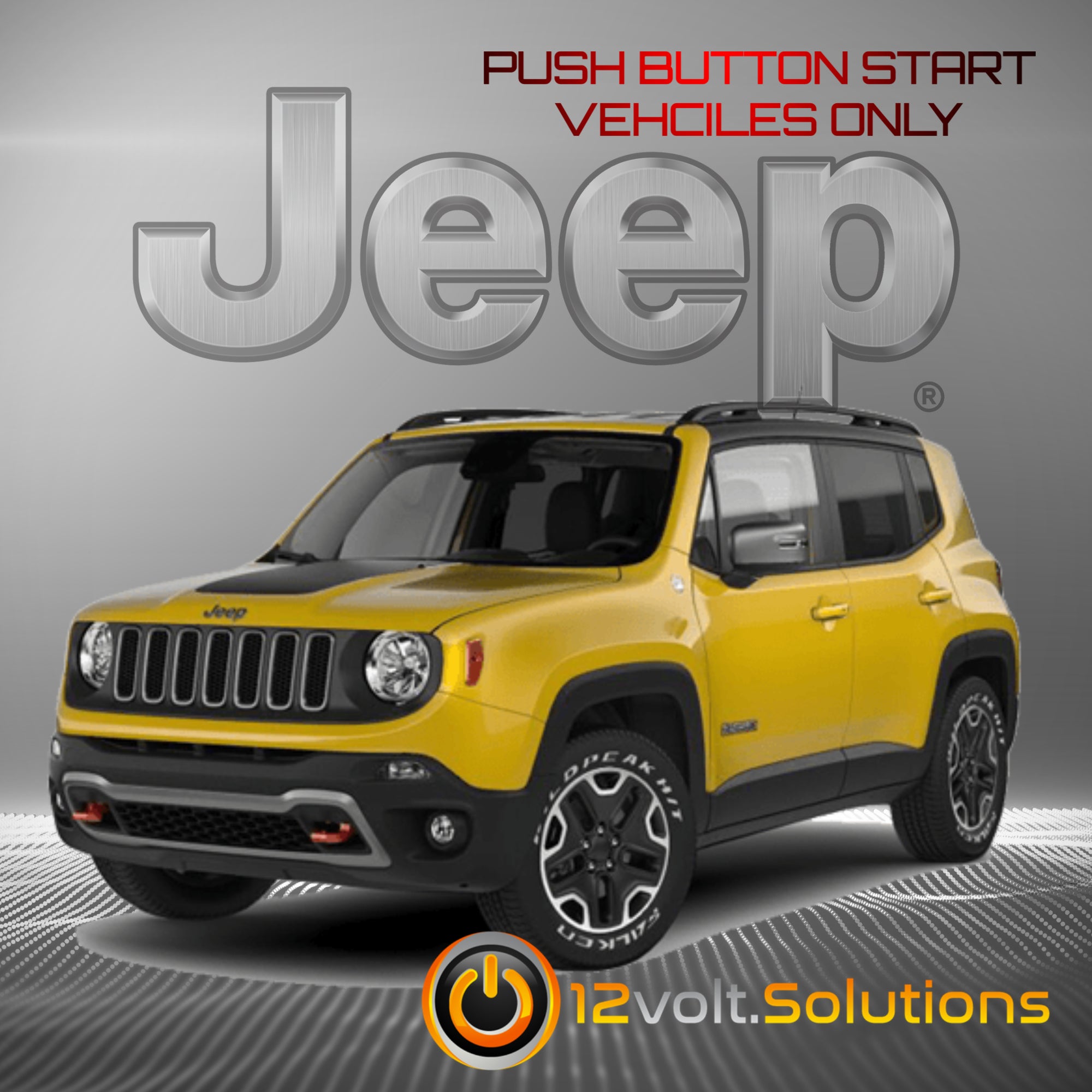 2018-2022 Jeep Renegade Plug & Play Remote Start Kit (Push Button Start)-12Volt.Solutions