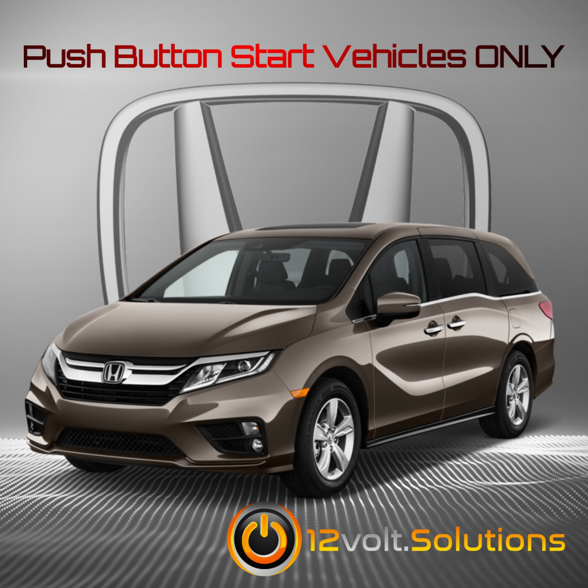 2018 2023 Honda Odyssey Plug Play Remote Start Kit Push