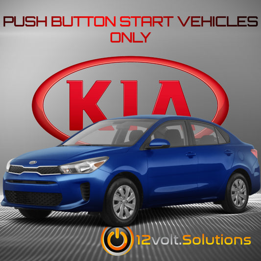 Kia Rio Remote Start Plug and Play Kit | 12Volt.Solutions