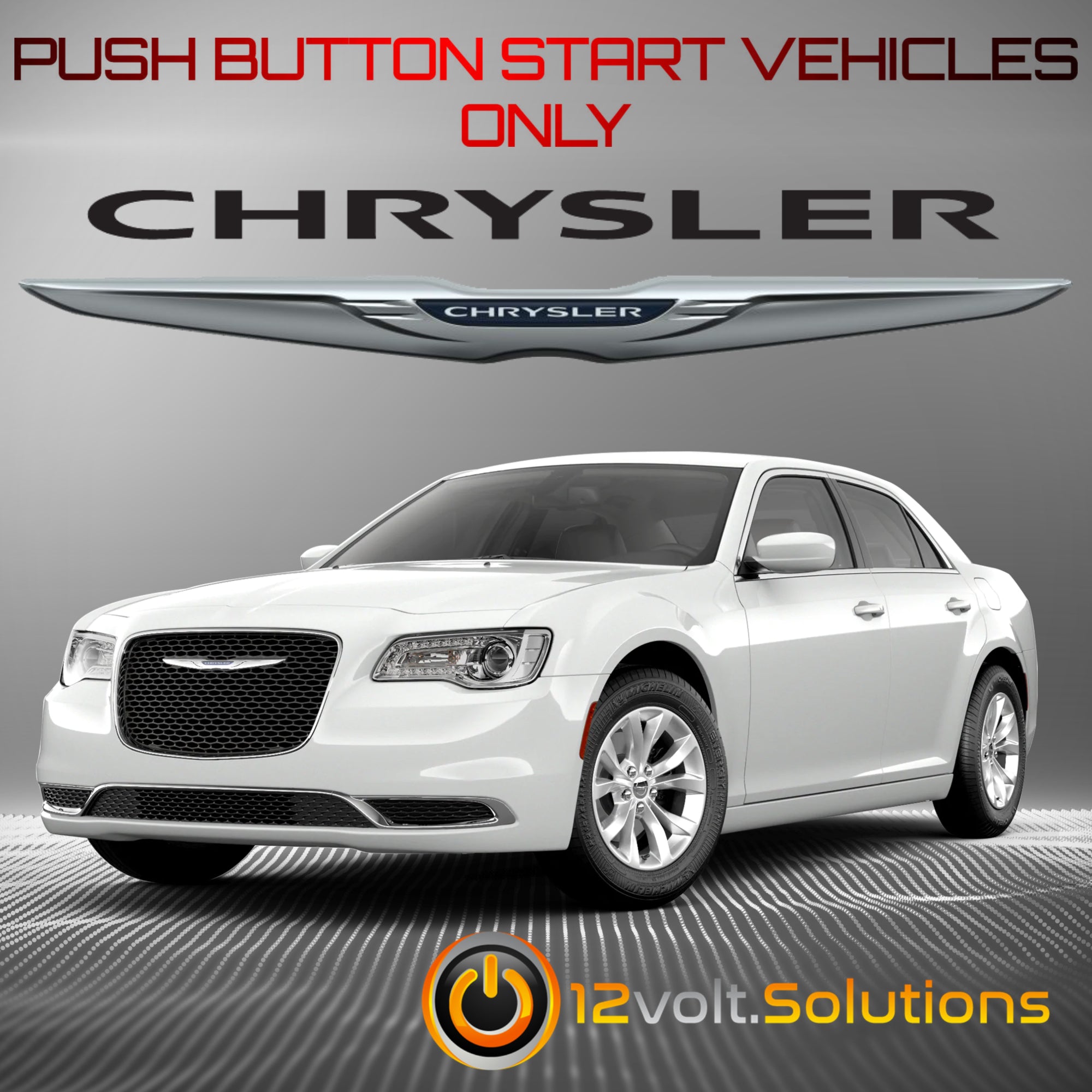 2019-2021 Chrysler 300 Plug & Play Remote Start Kit (Push Button Start)-12Volt.Solutions