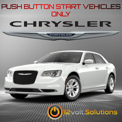 2019-2021 Chrysler 300 Plug & Play Remote Start Kit (Push Button Start)-12Volt.Solutions
