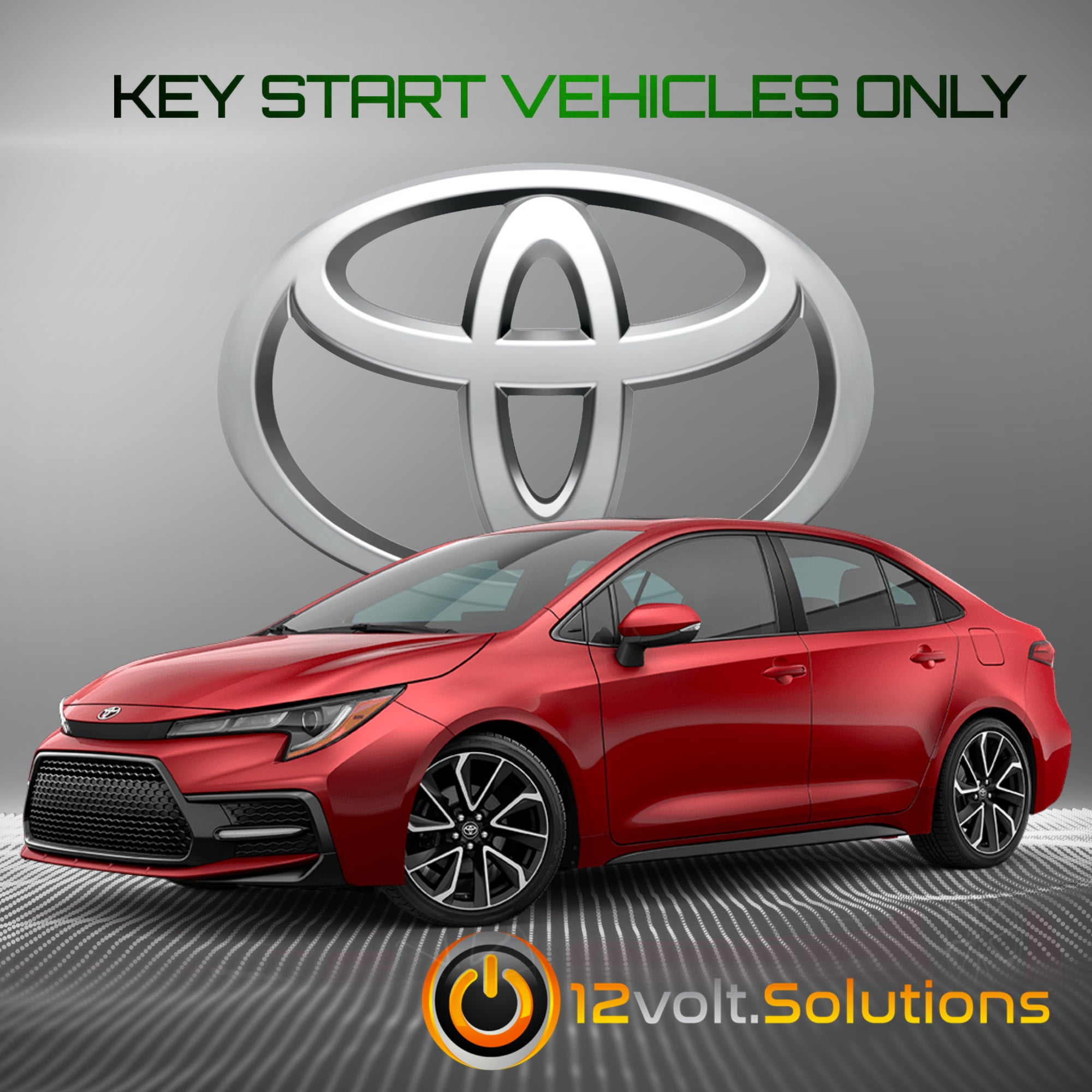 2020 2022 Toyota Corolla Plug and Play Remote Start Kit Key Start