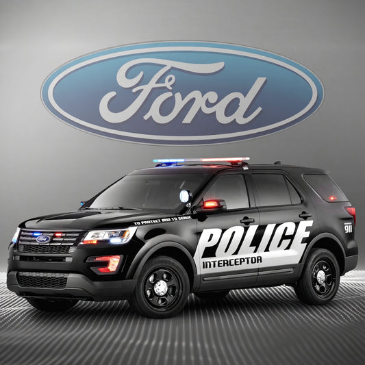 2016-2019 Ford Explorer POLICE INTERCEPTOR Remote Start Plug and Play Kit - NO HORN HONK
