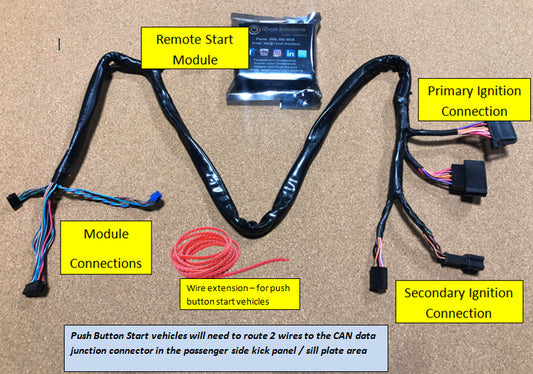 Mercedes Benz M-Class Plug & Play Remote Start Kit