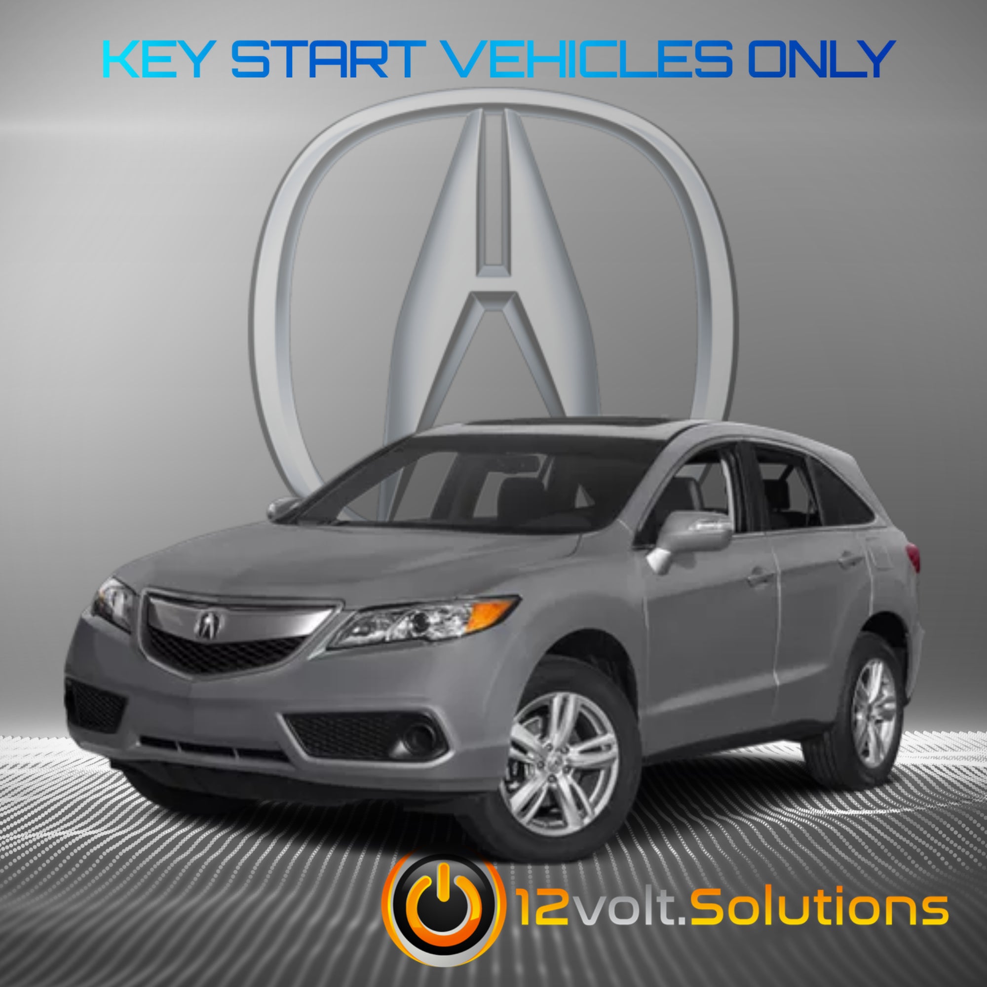 2007-2012 Acura RDX Plug & Play Remote Start Kit (standard key)-12Volt.Solutions