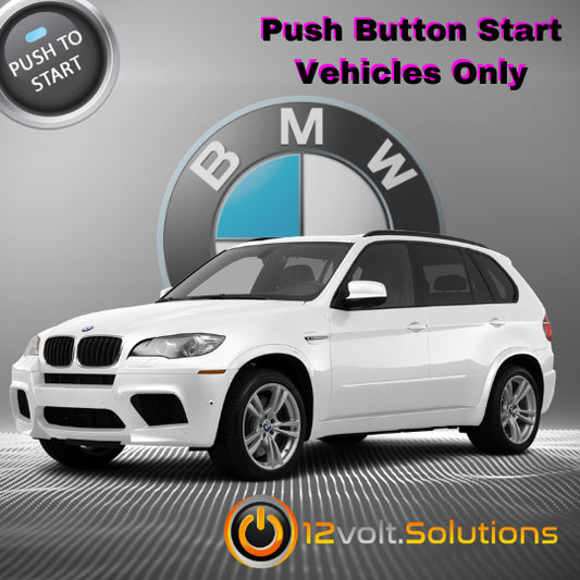 2007-2013 BMW X5 Plug and Play Remote Start Kit (Push Button Start)-12Volt.Solutions
