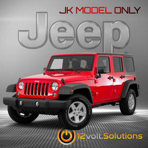 2007-2018 Jeep Wrangler JK Plug & Play Remote Start Kit-12Volt.Solutions