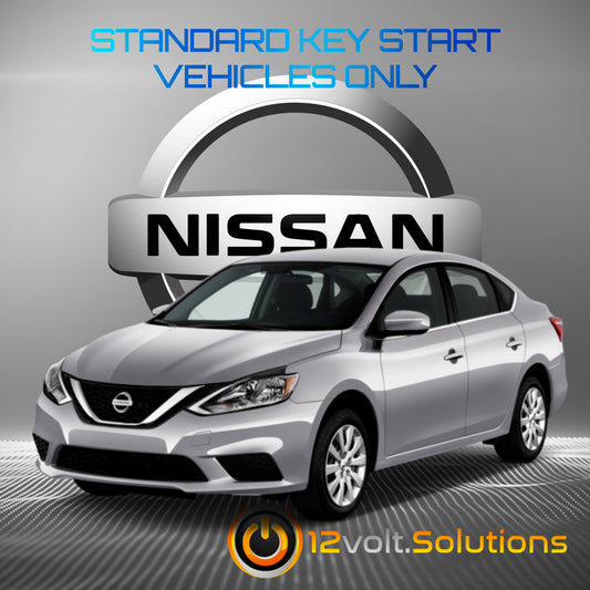 2007-2019 Nissan Sentra Remote Start Plug and Play Kit (Standard Key)-12Volt.Solutions