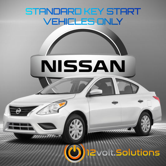 2007-2019 Nissan Versa Remote Start Plug and Play Kit (Standard Key)-12Volt.Solutions